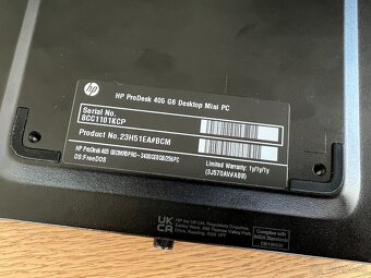 HP Prodesk 405 G6 Desktop Mini PC SFF - 4