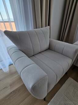 2 x kresla s taburetom - 4
