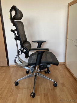 Ergonomická stolička Mosh Airflow 801 sivá - 4