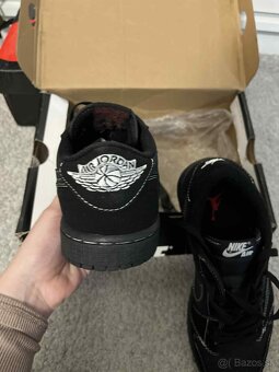 Nike Air Jordan 1 Retro Low OG SP Travis Scott Black Phantom - 4