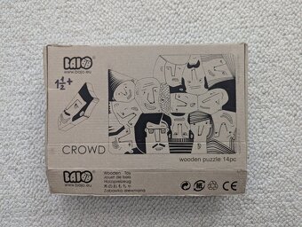 Drevené puzzle, skladačka, hlavolam - 4