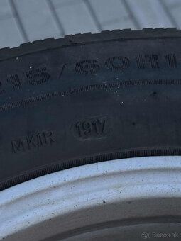 Disky + zimne pneumatiky 215/60 R16 - 4