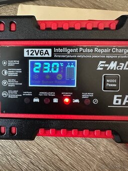 Nabíjačka na autobatérie 6A 12V - Nová - 4