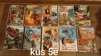 rôzne knihy, Karika, westerny... - 4