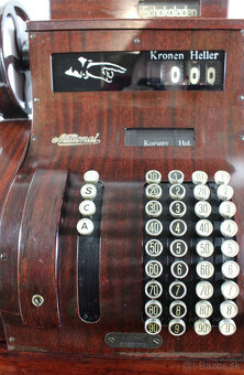 starožitná pokladňa National - 4