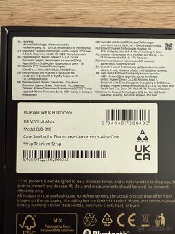 Huawei watch Ultimate, modre - 4