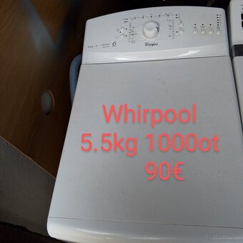 Pračky Electrolux WHIRPOOL LG - 4