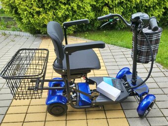 Novy elektrický invalidny vozik - skúter pre ZTP seniorov - 4