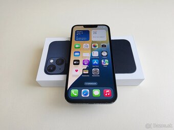 APPLE IPHONE 13 128GB MIDNIGHT,ZDRAVIE BATERKY 100% - 4