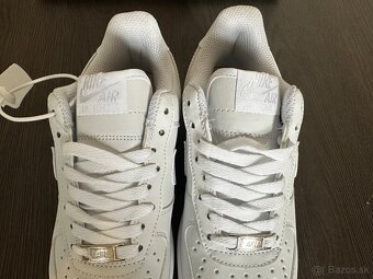 EU37,5 Tenisky Nike AirForce 1 White Low - 4