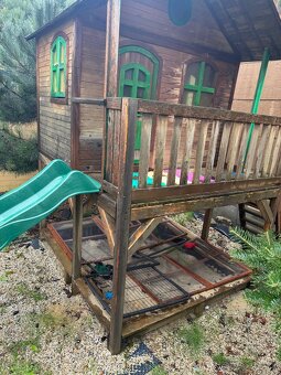 Záhradný, drevený domček - 4