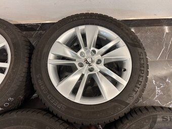 original kolesa škoda kodiaq zimní r18 565601025c - 4