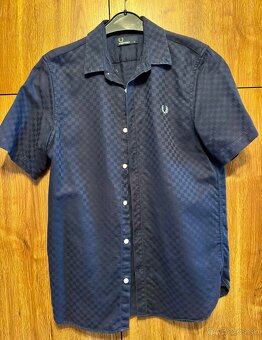 Pánska košeľa 2x Fred Perry a Hugo Boss, veľkosť S - 4