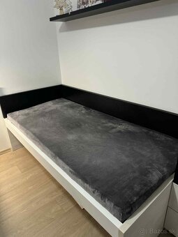 Predám posteľ 90x200 cm - 4