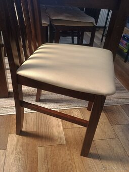 Stôl jedálenský okus stoličky - 4