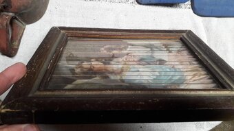 Olejnička, vešiak, stoličky, obraz - 4