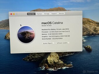 Apple Macbook Pro 13" (late 2012) i5, 8GB, 256GB - 4