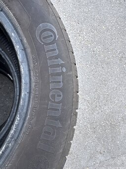 Predám letnú sadu 4ks 185/65 R15 CONTINENTAL - 4