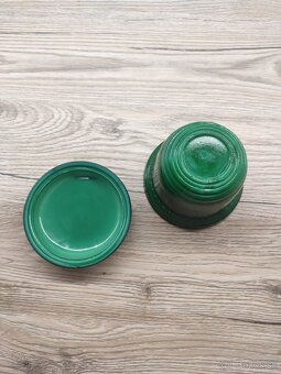 Malachitová dóza s vrchnákom- šperkovnica.... - 4