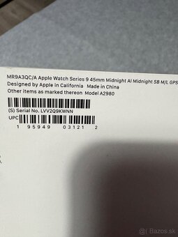 apple watch 9 45mm cierne - 4