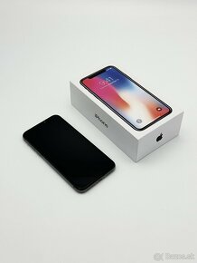 Apple iPhone X 64GB Space Gray 95% Zdravie Batérie - 4