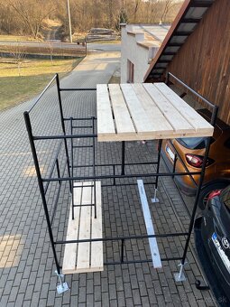 Rámové lešenie 4m pracovná výška - 4