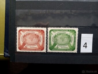 Poštové známky č.814 - 20 ks sérií OSN - NEW YORK - 4