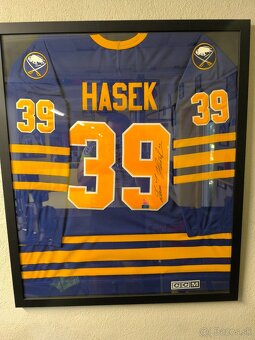 Dominik Hašek podpísaný dres Buffalo Sabers - 4