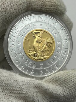 Krásna 2000 Kč 2000 100 rokov československá koruna - 4