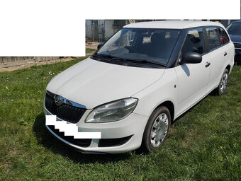 fabia II na diely, motor, dvere, naraznik, dvere, 2011 - 4