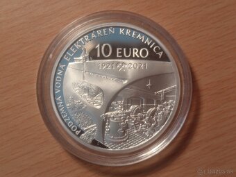 Vodná elektráreň Kremnica 2021 PROOF – Investičné striebro - 4