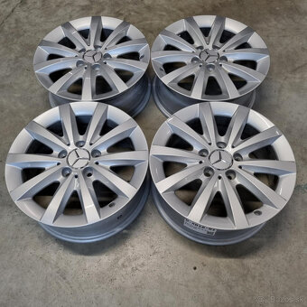 Hliníkové Mercedes disky 5x112 R16 6,5J ET49 - 4