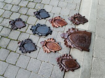 Starožitne podložky pod trofeje - 4