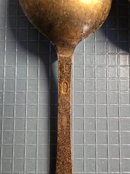 Strieborné lyžičky 6ks 875/1000 - 4