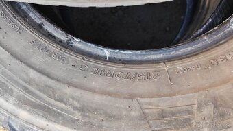 215/70 r15C Bridgestone dodávkové letné pneumatiky - 3ks - 4