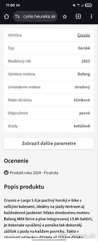 Horský e bike crussis e-largo 5.8 29" veľkosť rámu 20" - 4