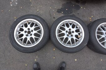 BBS RX2 - R16 5x100 6.5J ET42 + 205/55 Dunlop Blue Response - 4