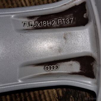 Hliníkové Audi disky 5x112 R18 7,5J ET37 - 4
