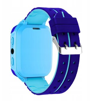 Detské Smart hodinky, volanie, GPS, SIM karta, modré - 4