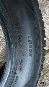 Zimné 185/65 R15 88T Bridgestone blizzak LM005 - 4