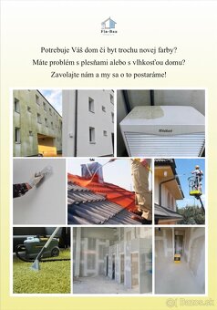 Maľovanie interiéru / exteriéru. Vysokotlakové čistenie. - 4