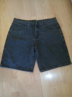 3 Čierne Kraťase Šortky Jorts Shein - 4
