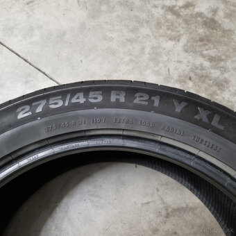Letné pneumatiky 275/45 R21 CONTINENTAL DOT2018 - 4