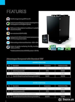 Rekuperačná vetracia jednotka 350m3/h s tepelným čerpadlom. - 4