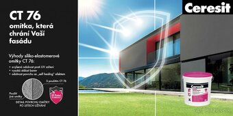Fasádna omietka Ceresit CT 76 - 4
