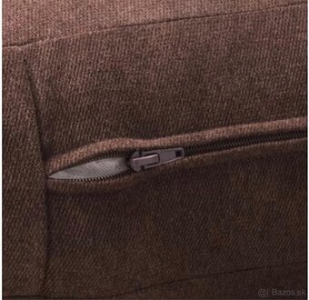 IKEA Kivik rohová 2,6 m (borred - hnedá) - 4