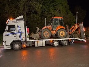 PREPRAVA STROJOV - PREVOZ TECHNIKY - ODTAHOVKA do 15 ton - 4