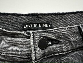 Pánske,kvalitné džínsy LEVIS LINE 8 - veľkosť 31/32 - 4