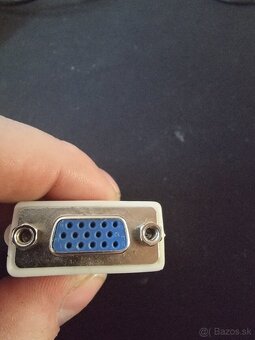 Predám konektor kábla s 24+5 kolík> VGA - 4