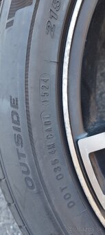 Predám sadu diskov na letných pneumatikách Nexen 215/50R17 - 4